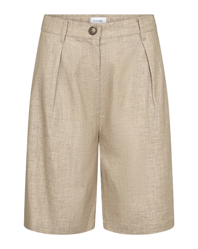 Leveté Room - LR-Riot 1 Shorts - Plaza Taupe Melange